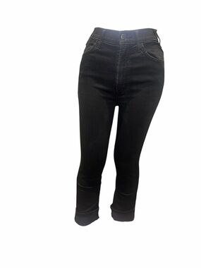 MOTHER Hustler Ankle Fray Black 24